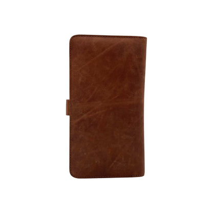 Vintage Premium Leather Family Passport Wallet # 1672L