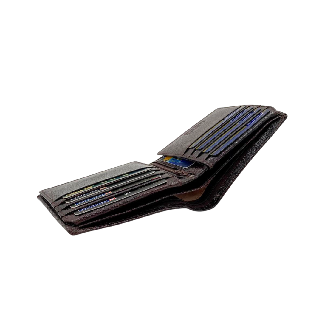 Pebble Texture 8 Card Billfold Wallet # 1244NL