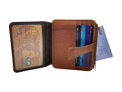 Card Case & Cash Wallet Compact Size 12 Card Space # 4029SN