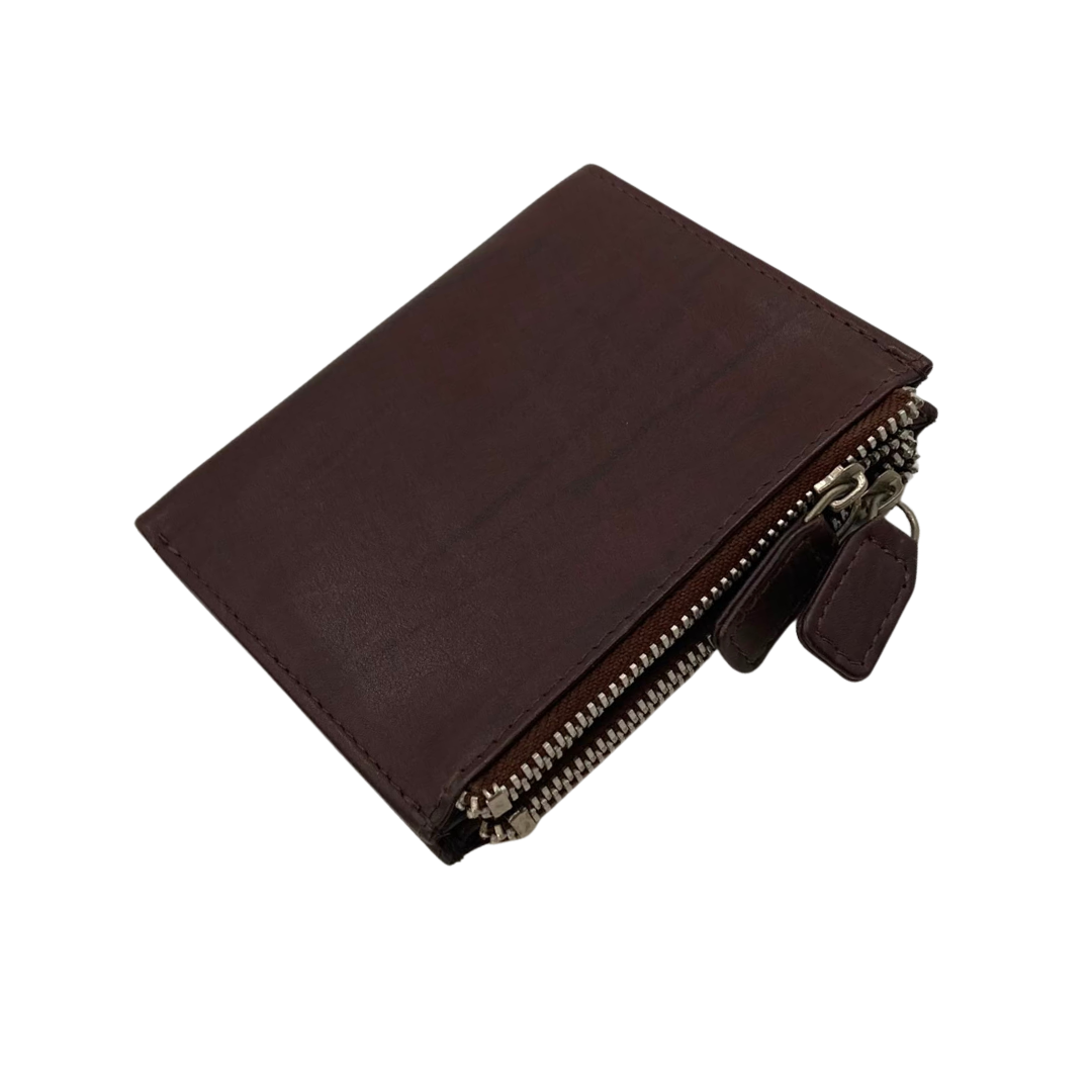Fullzip leather mens Wallet #SIDE FULLZIP