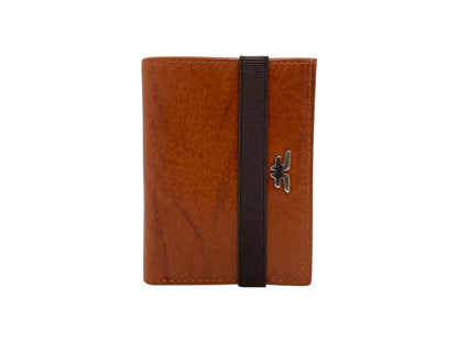 Small Bifold Cards Wallet # RFID 4018 Elastic