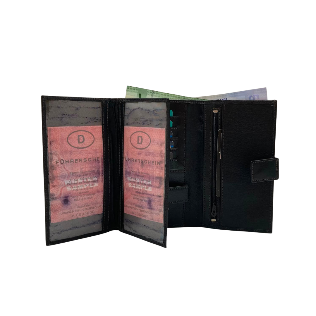 Standing Mens Collection Bi-Fold Wallet # 4102L