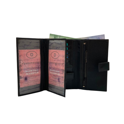 Standing Mens Collection Bi-Fold Wallet # 4102L