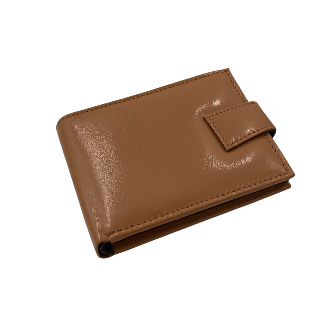 Classic Men's Waterproof Bifold Leather Wallet with Flip ID Window #892L