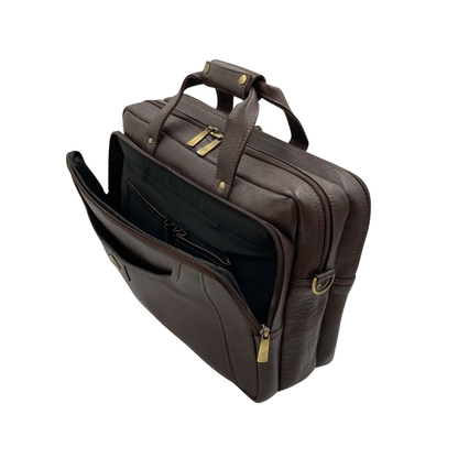 Expandable Leather Laptop Organiser Premium  # 2818