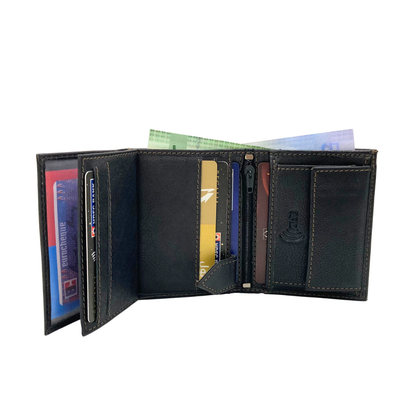 Shield Collection Bi-Fold RFID Wallet # 1229