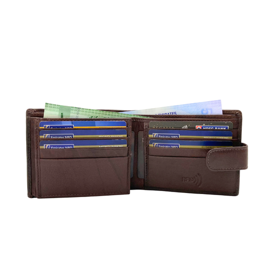 Shield Collection Bifold RFID Wallet # 1001L