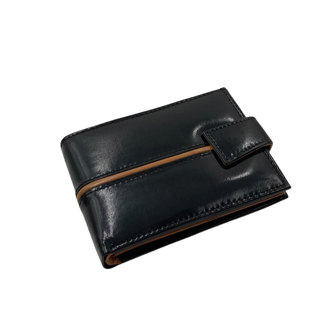 Classic Men's Waterproof Bifold Leather Wallet with Flip ID Window # 892L (C.L.)