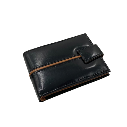 Classic Men's Waterproof Bifold Leather Wallet with Flip ID Window # 892L (C.L.)