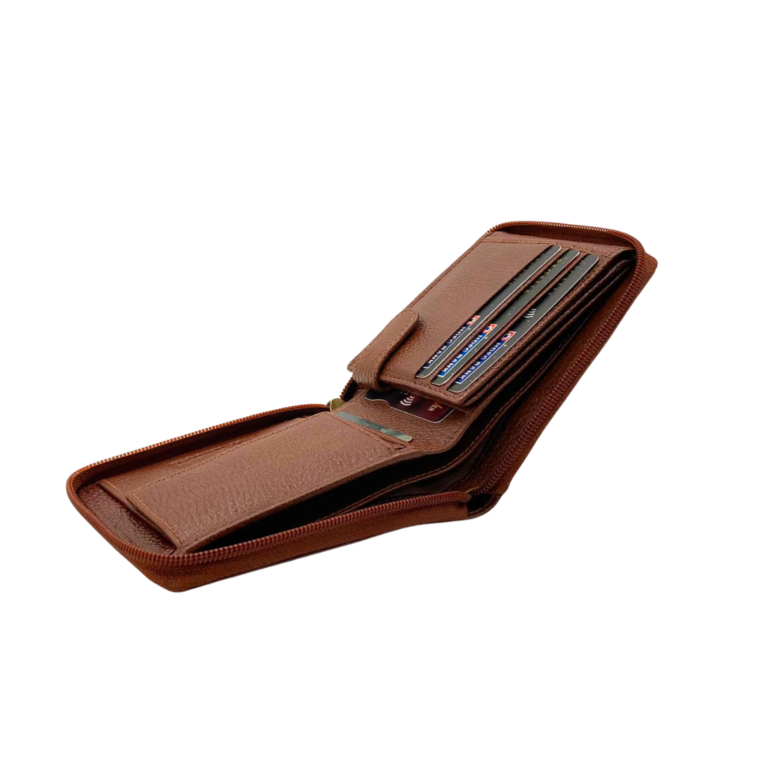Pebble Texture 8 Card Billfold Wallet # 1013CZ