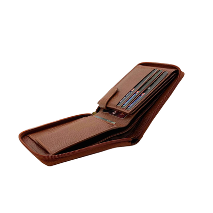 Pebble Texture 8 Card Billfold Wallet # 1013CZ