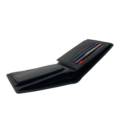 Antq, Smooth Leather Wallet With Inside Leather Lining # 4360