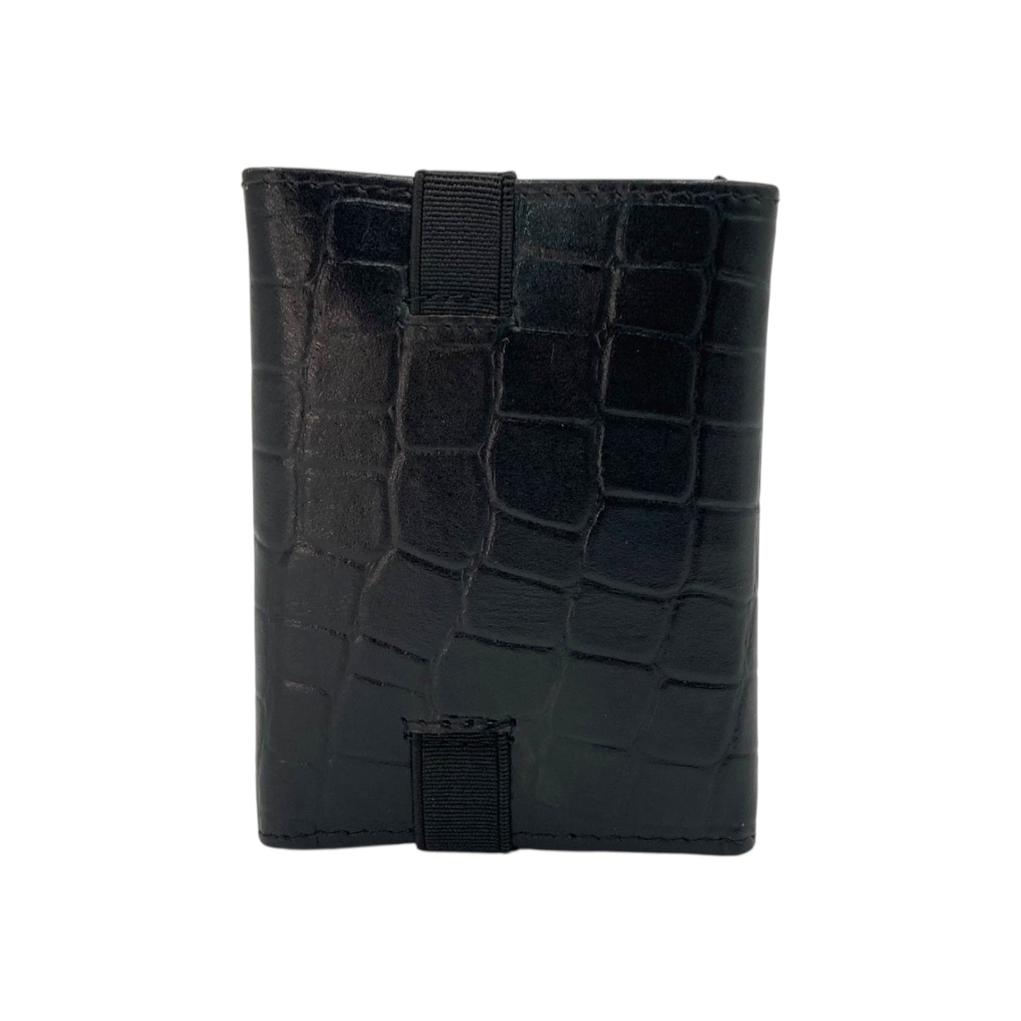 RFID Compact Trifold Cards & Cash Wallet #  1891 Elastic