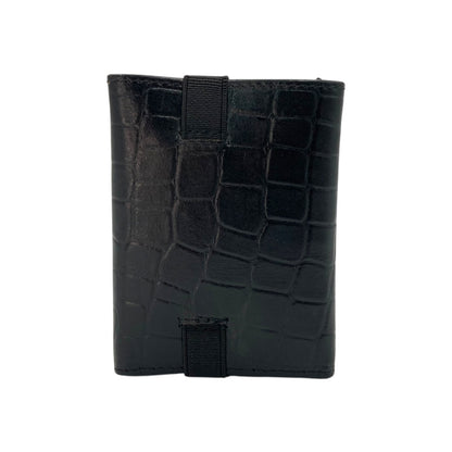 RFID Compact Trifold Cards & Cash Wallet #  1891 Elastic