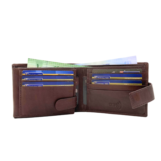 Shield Collection Bifold RFID Wallet # 1013L