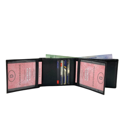 Pebble Texture 8 Card Billfold Wallet # 1888