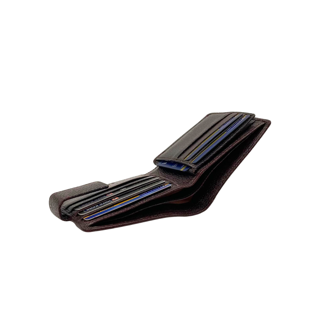 Pebble Texture 8 Card Billfold Wallet # 4094NL