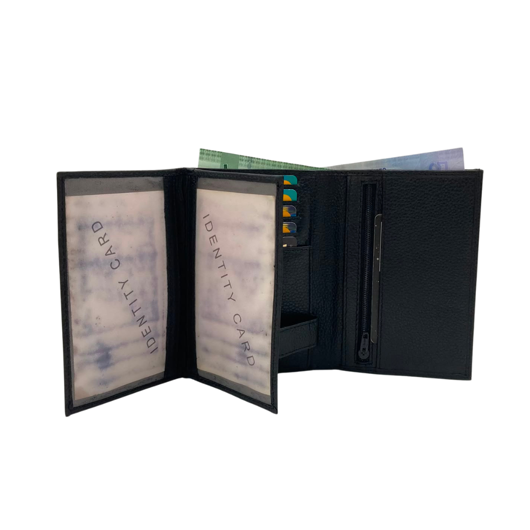 Standing Mens Collection Bi-Fold Wallet # 4102S