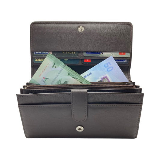 Women's Multipurpose Leather Wallet  # 1252LOGO