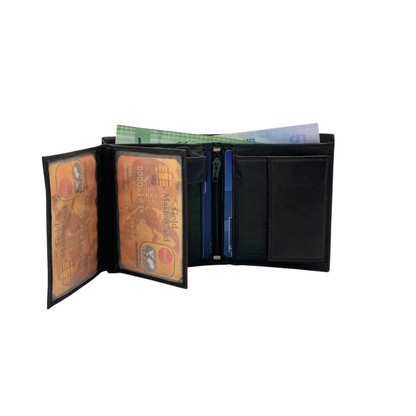 Standing Mens Collection Bi-Fold Wallet # 663