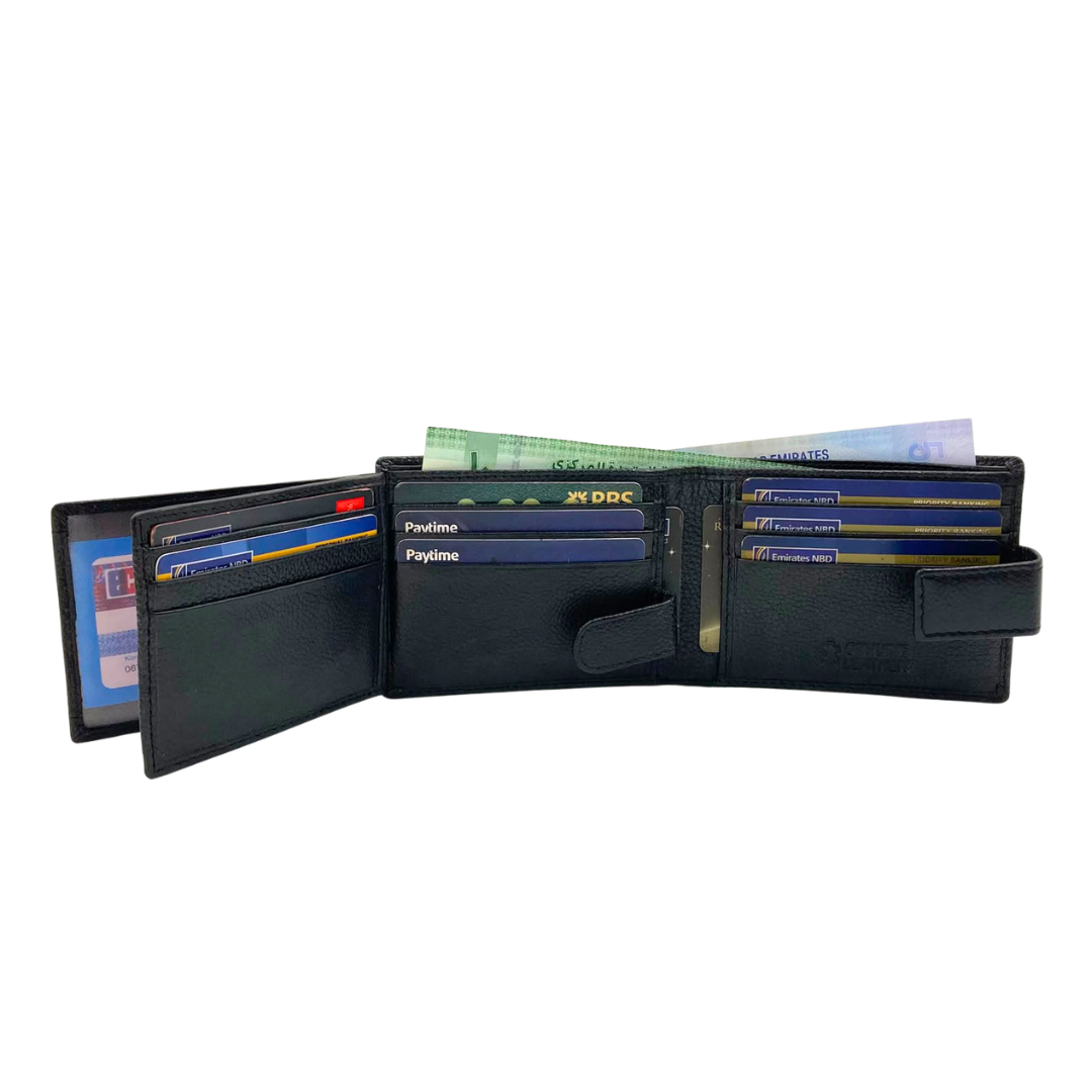 Pebble Texture 8 Card Billfold Wallet # 1426L
