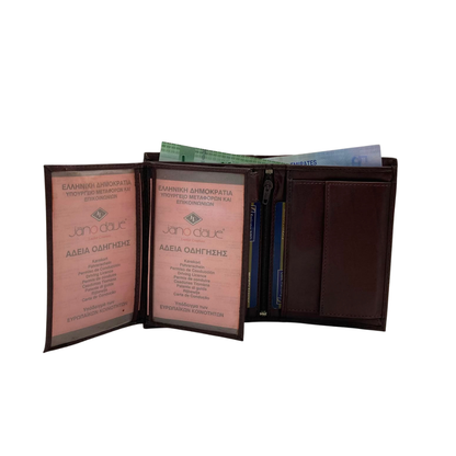 Standing Mens Collection Bi-Fold Wallet # JD-1788A