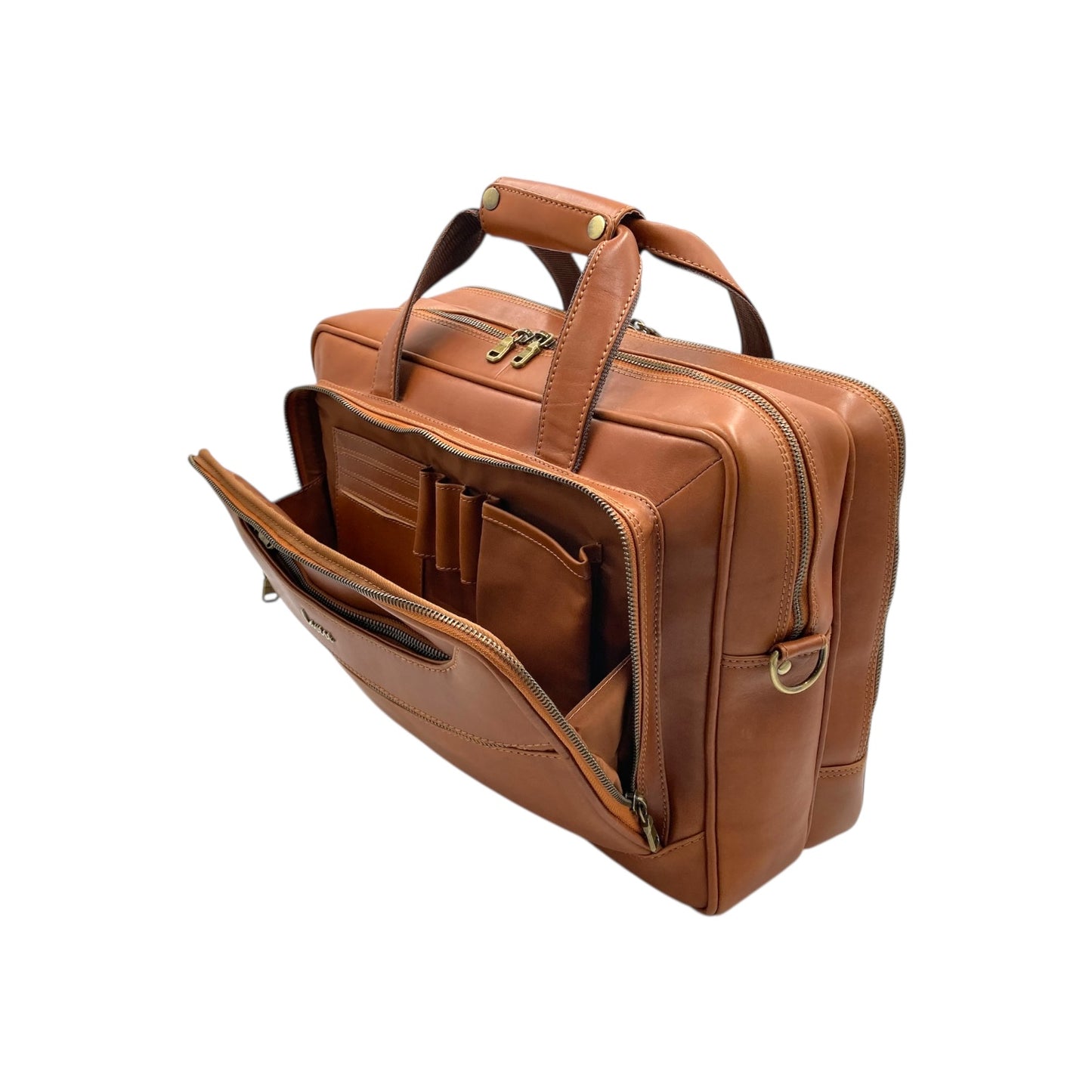 Italian Leather Laptop Bag # 2881