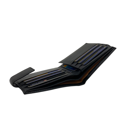 Antq, Smooth Leather Wallet With Inside Leather Lining # 1699L