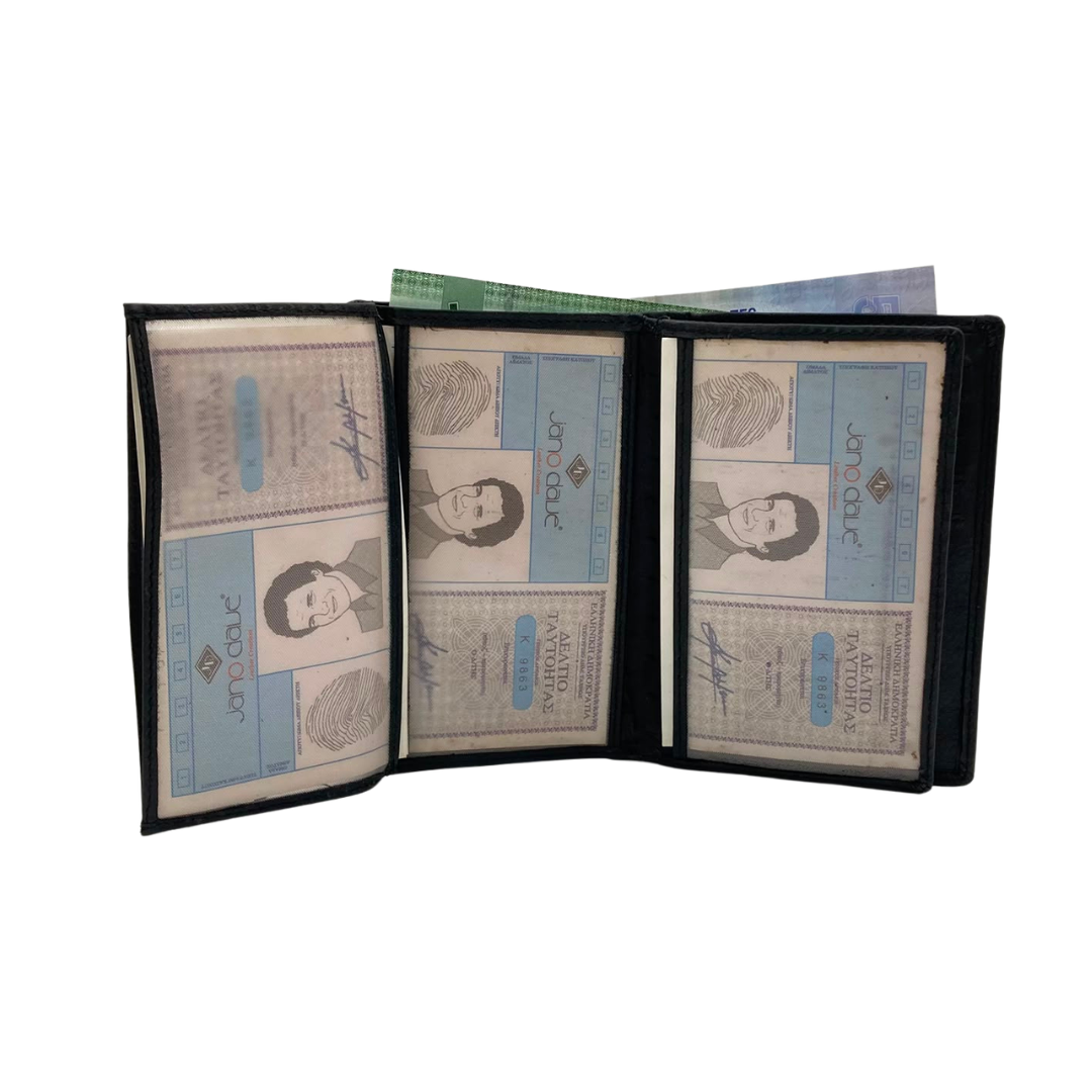 Standing Mens Collection Bi-Fold Wallet # JD-2967