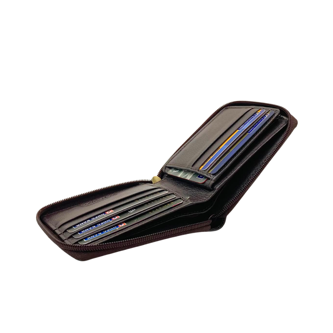 Pebble Texture 8 Card Billfold Wallet # 4094NZ.2