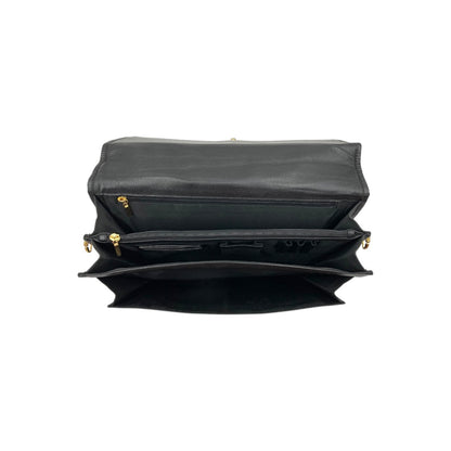 Office Laptop & Document Leather Bag With Flap Lock # 2025A