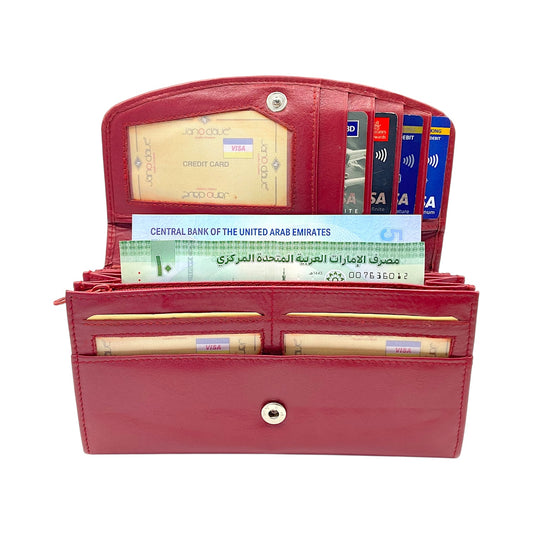 Women's Multipurpose Leather Wallet  # JD1859[1409]