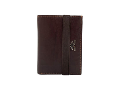 Small Bifold Cards Wallet # RFID 4018 Elastic