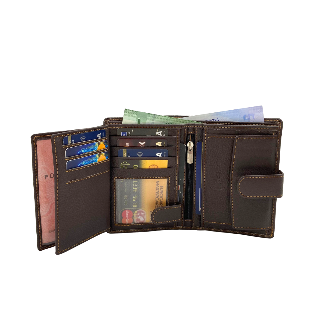 Shield Collection Bi-Fold RFID Wallet # 4253CL