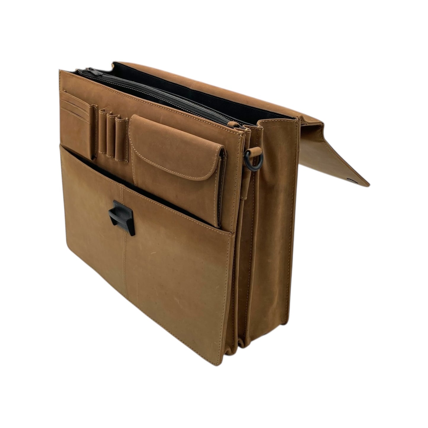 Explorer Premium Vintage Leather Laptop Bag #2307