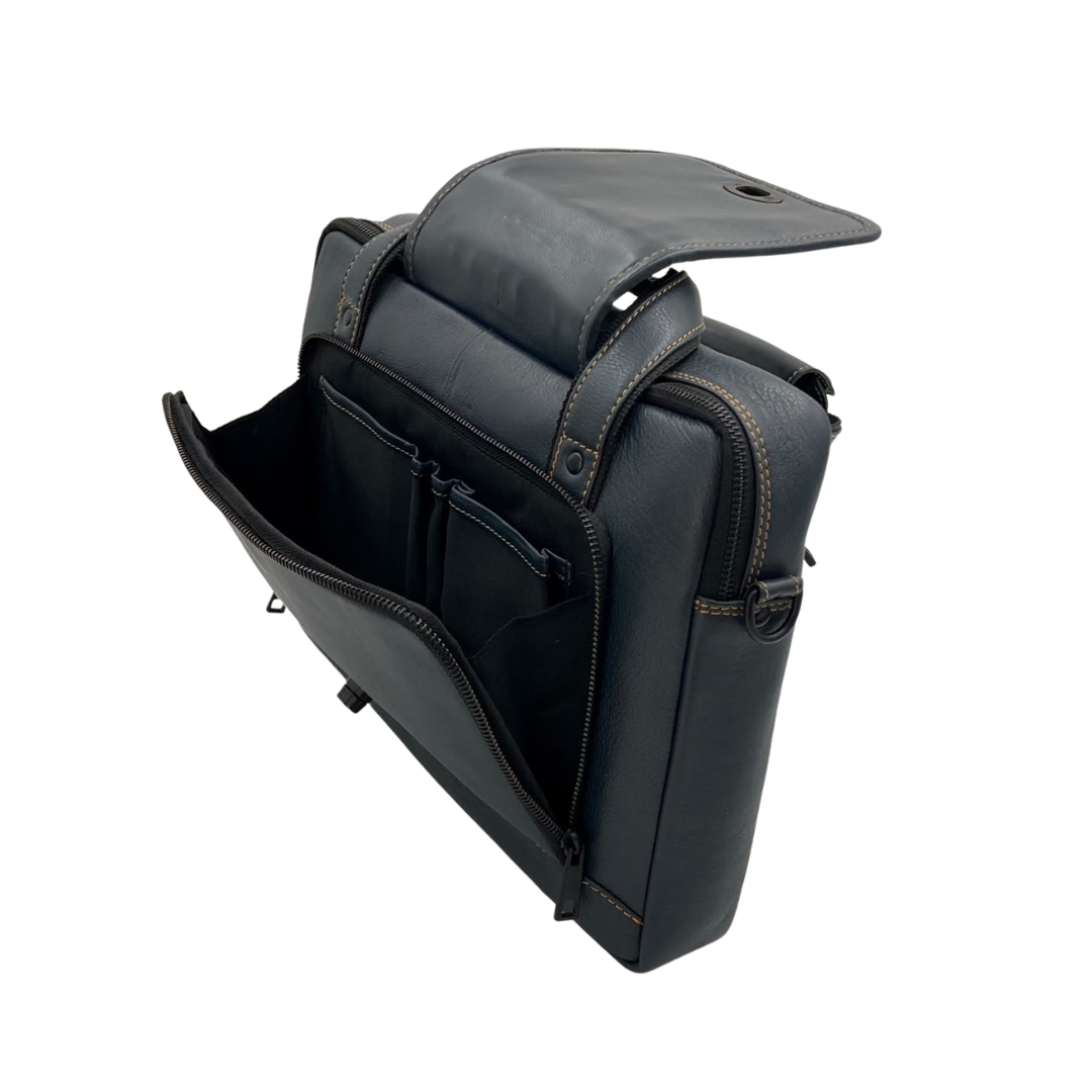 Expandable Leather Laptop Organiser Premium  # 2870