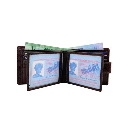 Pebble Texture 8 Card Billfold Wallet # 983AL