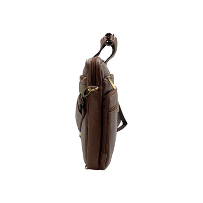 Explorer Premium Big Leather Office Laptop Bag #2888