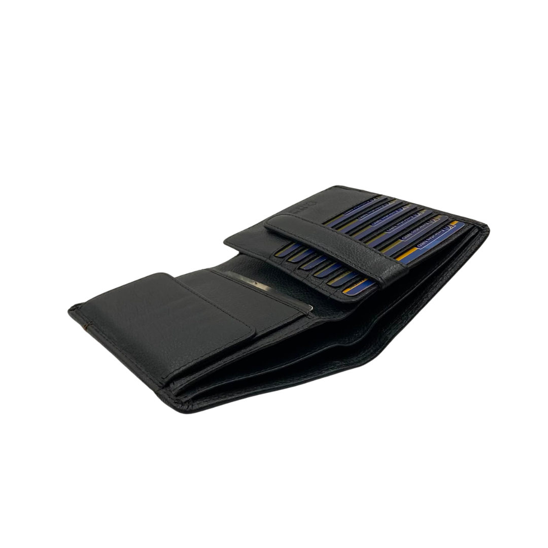 Standing Mens Collection Bi-Fold Wallet # 1501B