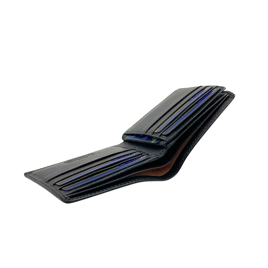 Pebble Texture 8 Card Billfold Wallet # 1074