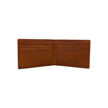 Italian Leather RFID Slim Wallet  #  1727
