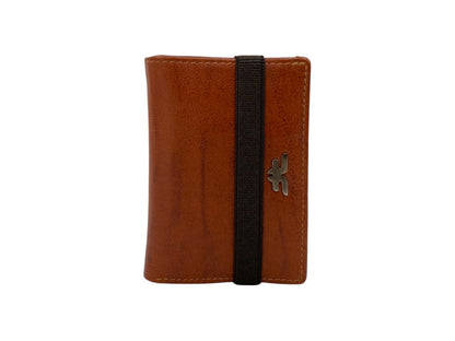 Small Bifold Cards Wallet # RFID 4018 Elastic