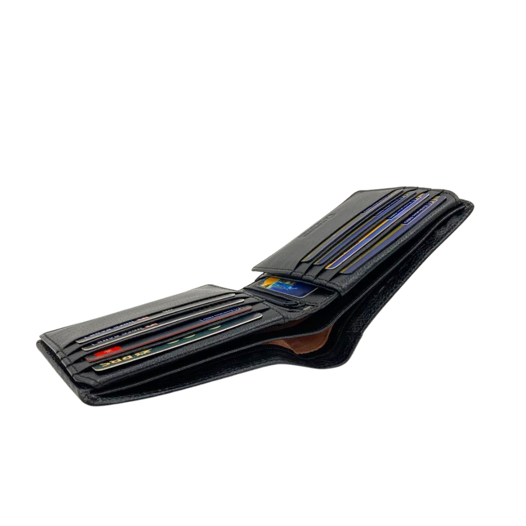 Pebble Texture 8 Card Billfold Wallet # 1244NL