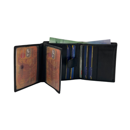 Standing Mens Collection Bi-Fold Wallet # 664N