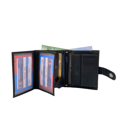 Shield Collection Bi-Fold RFID Wallet # 1229L