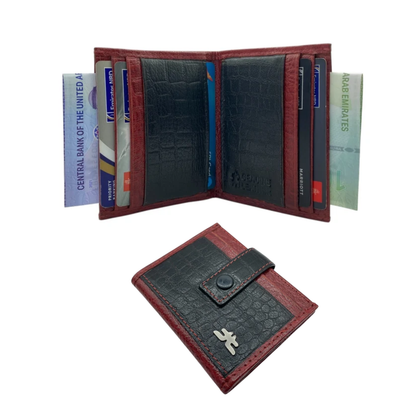 Card Case & Cash Wallet Compact Size 14 Card Space # 4029