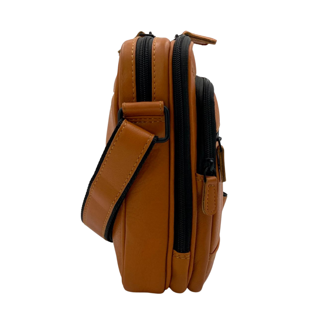 Leather Crossbody/Messenger Bag # 2677