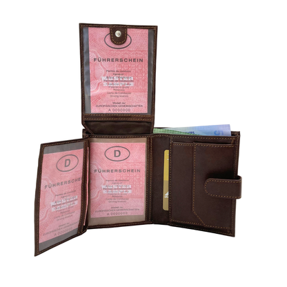 Shield Collection Bi-Fold RFID Wallet # 1444CL