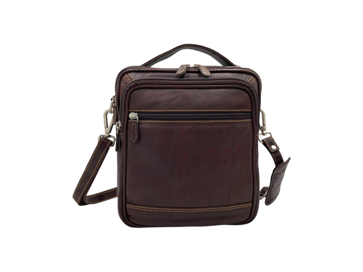 Kani Leather Premium Leather Sling Bag for Men – Stylish Crossbody Bag for Travel & Everyday Use | Mylaveri #2675