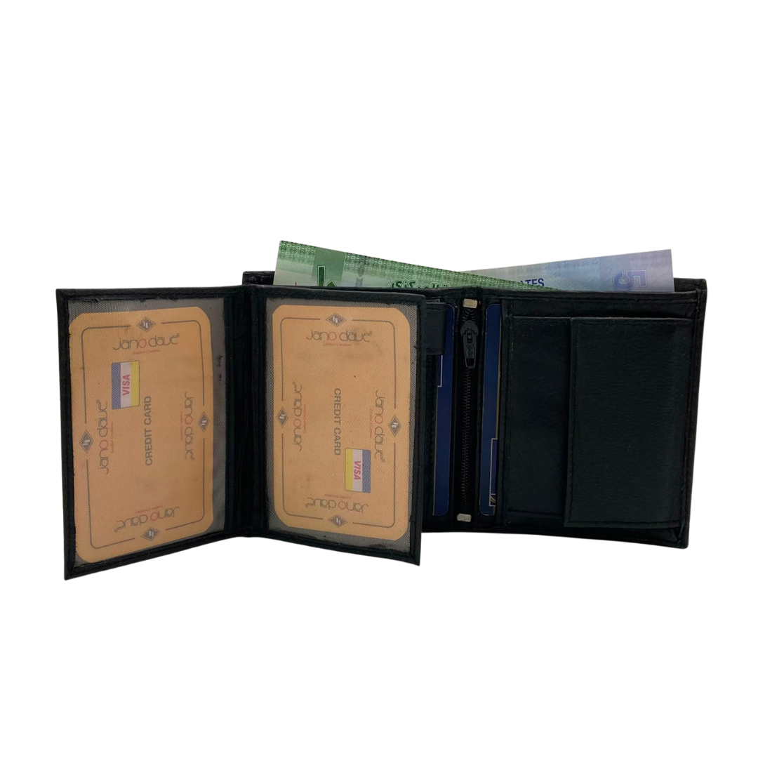 Standing Mens Collection Bi-Fold Wallet # JD-663